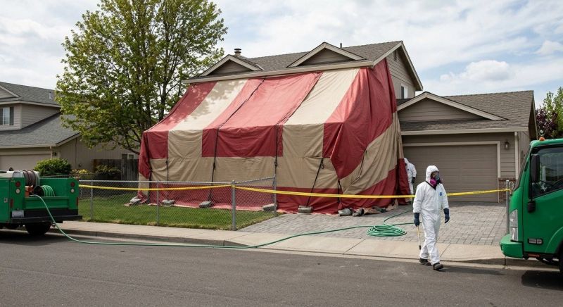 Termite Tenting in Fayetteville, NC