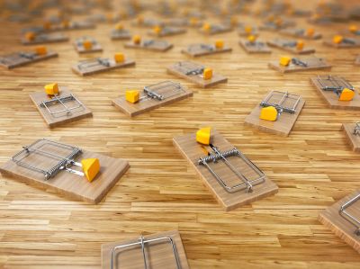 Place Traps for Rodents!